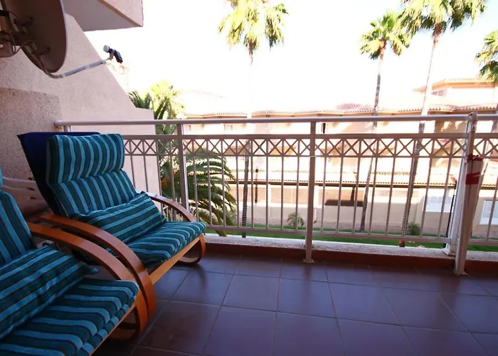 Two Bedroom In Beachfront Complex With Pool In Playa De Américas. *